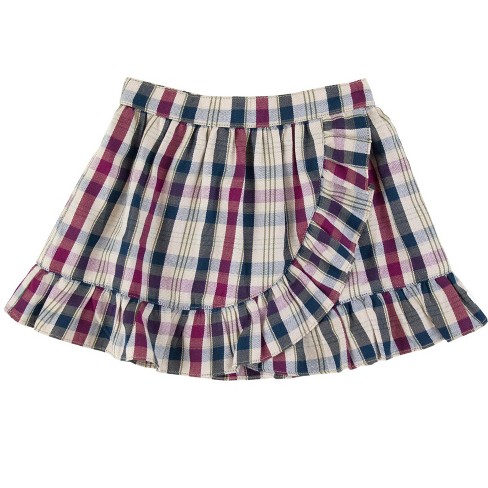 RuffleButts Girls Ruffle Wrap Skirt - image 1 of 4