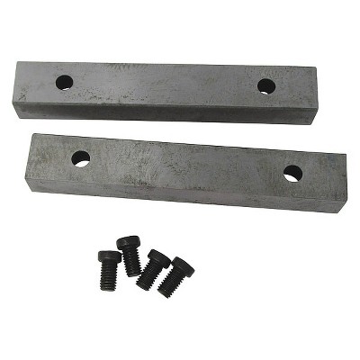Wilton  Serrated Jaw Inserts,Hardened Steel,6" L 21500-03