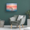14" x 19" James McLoughlin 'Lakescape x' Unframed Canvas Art - Trademark Fine Art - 4 of 4