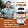 Organic Lions Mane Supplement Capsules, 2100mg Lions Mane Mushrooms with BioPerine, Memory & Focus Support, Bioschwartz, 90ct - 3 of 4