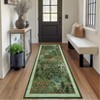 Modern Jungle Animals Area Rug Ultra Thin Low Pile Rug for Bedroom Bedroom Machine Washable Stain Resistant Non Slip Mat for Living Nursery Playroom - 2 of 4