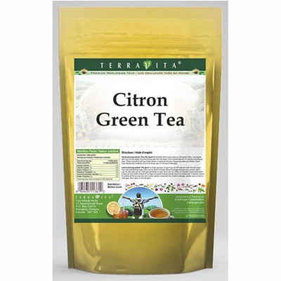 TerraVita Citron Green Tea (50 tea bags, ZIN: 534672)