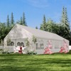 20x40ft Party Tent Heavy Duty Wedding Tent Outdoor Canopy Event Shelters Galvanized Canopy Commercial Tent with Removable Sidewall Windows - 2 of 4