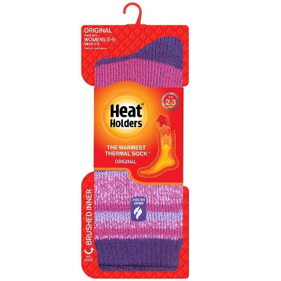 Heat Holders Original Pink Socks 