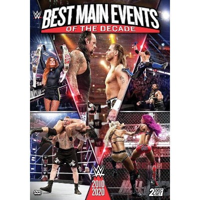 WWE: Best Main Events of the Decade 2010-2020 (DVD)(2020)