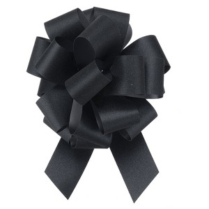 Unique Bargains Christmas Presents Bright Large Pull Bow Ribbons Glitter Gift Wrapping 10 Pcs - 1 of 4