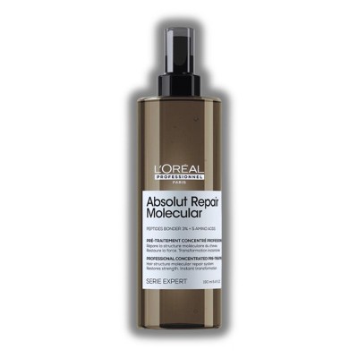 L'oreal Paris Absolut Repair Molecular Professional Concentraded Pre-Treatment | Repairs hair’s molecular structure (6.4 oz)