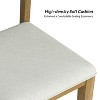 Ainoa Natural Polyester Dining Chair Set of 2 with Odor-free and eco-friendly paint | ARTFUL LIVING DESIGN-Natural - 4 of 4