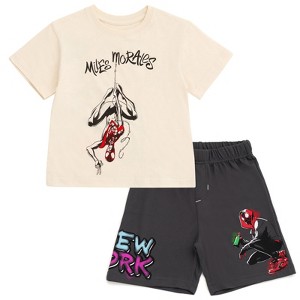 Marvel Avengers T-Shirt and Mesh Shorts Outfit Set Toddler Sizes (2T - 14-16) - 1 of 4