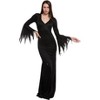 SYNCFUN Women Black Gothic Witch Dress for Halloween Costume Party - 2 of 4