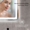 Vynxaria 31in Smart LED Polished Crystal Bathroom Vanity Mirror Wall Mounted with Anti Fog Feature for Modern Homes - 3 of 4