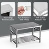 Stainless Steel Table, 30 x 48 Inches Folding Heavy Duty Table for Kitchen, Commercial Stainless Steel Prep Table with Adjustable Undershelf - 4 of 4