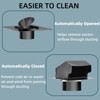 Round Chimney Cap, Cone Top Chimney Cap, Stainless Steel Fireplace Exhaust Cap, Outside Roof Rain Cap, Exterior Stove Pipe Cap for Vent - 4 of 4