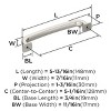 Amerock Surpass Cabinet or Drawer Pull - 2 of 3