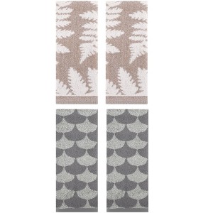 REGALWOVEN Cotton Soft Comfortable Absorbent Geometric Hand Towel 13" x 29" - 1 of 4