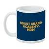 U.S. Coast Guard Academy Bears Mom Ceramic Coffee Mug Novelty Gift Mugs for Coffee Tea and Hot Drinks 11oz White - 3 of 4