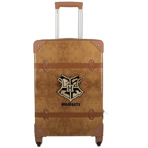 Harry Potter  20 ABS Trunk Carry-on 4-Wheel Brown Rolling Luggage - 1 of 4