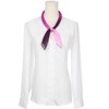 INSPIRE CHIC Women's Solid/Gradient Chiffon Square Soft Sheer Neck Scarves Neckerchief - 2 of 4
