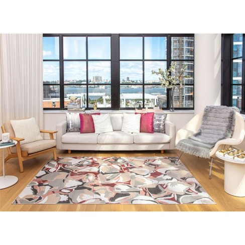 Elizabeth Sutton Vera Ve55c Modern Abstract Area Rug, 5'x7' : Target