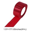 Unique Bargains Ribbons for Crafts Wide Satin Grosgrain for Wreaths & Crafts Polyester 866.14"x1.57" 1Pc - 3 of 4