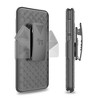 Nakedcellphone Case with Stand and Belt Clip Holster for Samsung Galaxy S9 - Black - 3 of 4