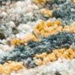 teal, medium gray, taupe, off white, light gray, olive, mustard