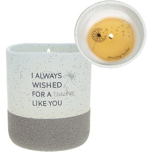 Pavilion Gift Company - Teacher Like You - 10 oz - 100% Soy Wax Reveal Candle Scent: Tranquility - Flame Candles - 1 of 4