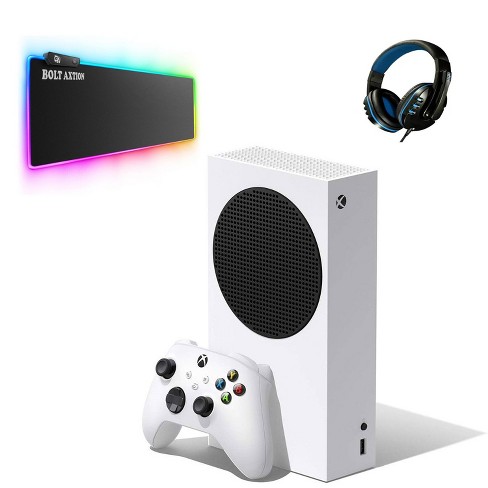 Microsoft Xbox Series S 512gb White Gaming Console + Rgb Mouse Pad