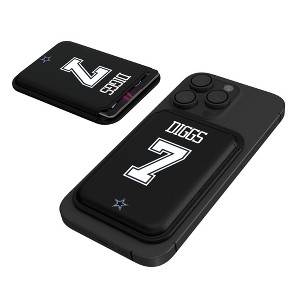 Keyscaper NFL Dallas Cowboys Players Game Tactic Black Magnetic Credit Card Wallet - 1 of 3