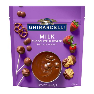 Ghirardelli Milk Chocolate Melting Wafers - 10oz