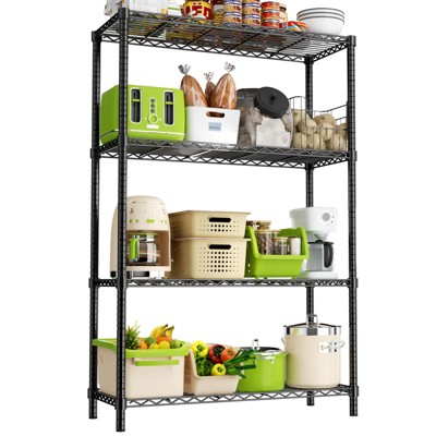 Adjustable Garage Wire Shelving Unit for Kitchen, Laundry Room, Pantry, Warehouse, Basement
