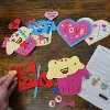4E's Novelty Valentines Crafts for Kids Foam (Makes 12) Magnet Cupcake & Heart Cookie Kit Valentines Day Crafts for Kids - 2 of 4