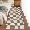 Area Rug Living Room Rugs - Washable Modern Abstract Soft Thin Large Rug Indoor Floor No Slip Rug Carpet for Bedroom Under Dining Table - 4 of 4