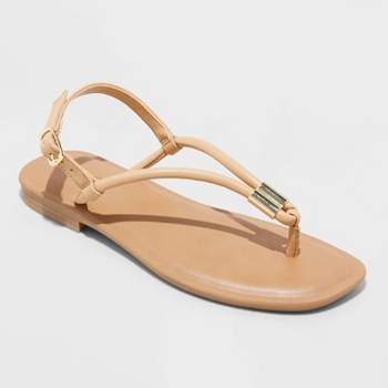 Women's Petra Thong Sandals - Universal Thread™ Tan