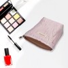 Unique Bargains Durable Embossment Oil Painting Handheld Makeup Bag 1 Pc - 4 of 4