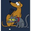 Men's The Simpsons Family Pets Long Sleeve Shirt - 2 of 4