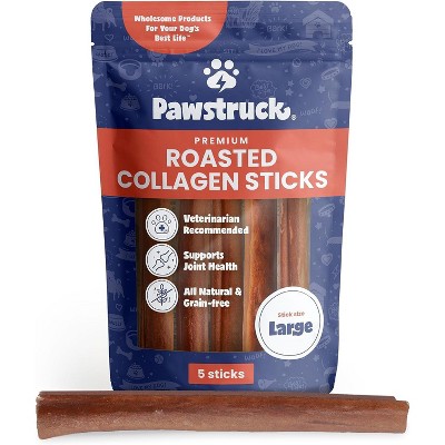 Pawstruck All Natural Roasted Beef Collagen Sticks For Dogs - Healthy ...