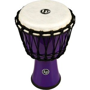 LP World Rope-Tuned Circle Djembe, 7 in. - 1 of 4