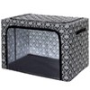 The Lakeside Collection Damask Bedroom or Closet Storage Bin Organizer - Window Storage Bin - 4 of 4