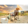 XINGHANZHENXUAN Patio Accent Chairs, Folding Chair with Drink Holder, High Backrest, Armrests for Patio, Beach, Hiking - 2 of 4