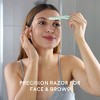Precision Dermaplaning Hair Remover Tool - Professional Razor for Smooth, Radiant Skin, Fine Hair Removal, and Enhanced Texture - 3 of 3