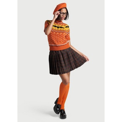 It Be Like 'Bat' Fair Isle Short Sleeve Sweater