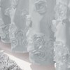 Floral Ruffle Shower Curtain - 2 of 4
