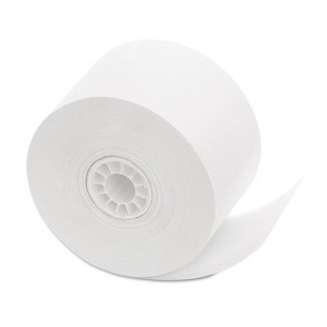 Pm Company Single Ply Cash Register/POS Rolls 1 3/4" x 150 ft. White 10/Pack 18990 - 1 of 4