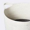 Coiled Rope Bin with Color Band - Cloud Island™ - image 3 of 3