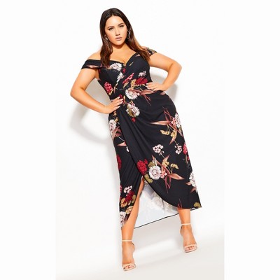 CITY CHIC | Maxi Destiny Ombre - Pink - 26W