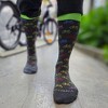 Colorful Bicycle Pattern Socks from the Sock Panda (Men's Sizes Adult Large) - 2 of 4