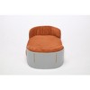 ROOMTEC Cat Couch Bed, Pet Sofa for Indoor Cats w/Removable Mattress Cover Suitable for Mid or large animal - 3 of 4