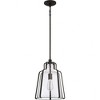 Quoizel Lighting Haverford 1 - Light Pendant in  Rustic Black - 2 of 3