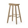 Maven Lane Luna Backless Wooden Bar Height Bar Stool - 2 of 4